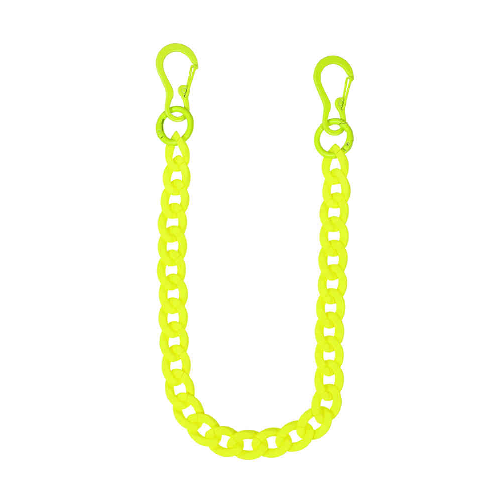 Banned - Glowbone Chain Wallet chain/Trousers keychain - Yellow